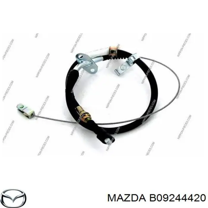Трос ручного тормоза задний Mazda B09244420 цена, от 17.06 USD