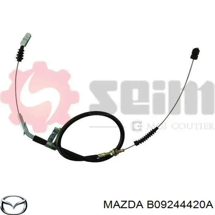 Трос ручника B09244420A Mazda