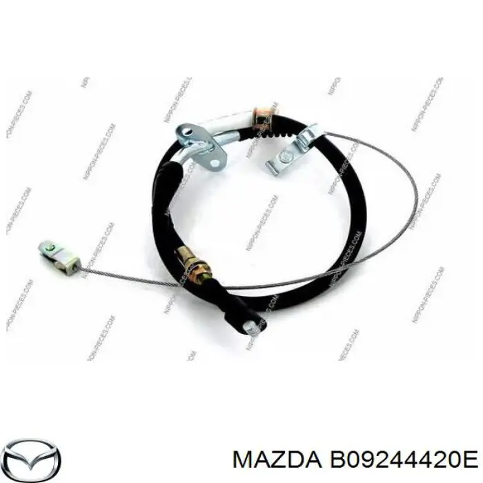 Трос ручного тормоза задний Mazda B09244420A цена, от 18.53 USD