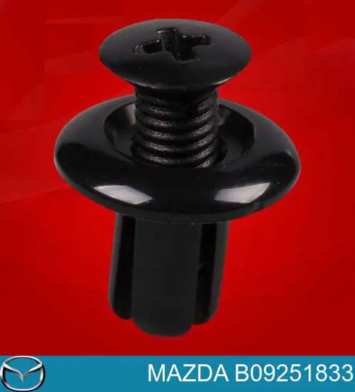 Пистон крепления подкрылок B09251833 Mazda