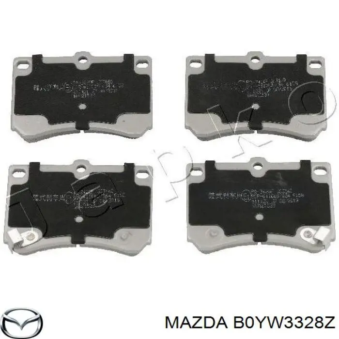 Передние тормозные колодки B0YW3328Z Mazda