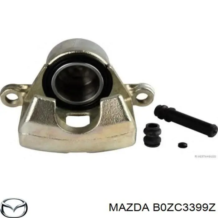 Суппорт тормозной передний левый B0ZC3399Z Mazda