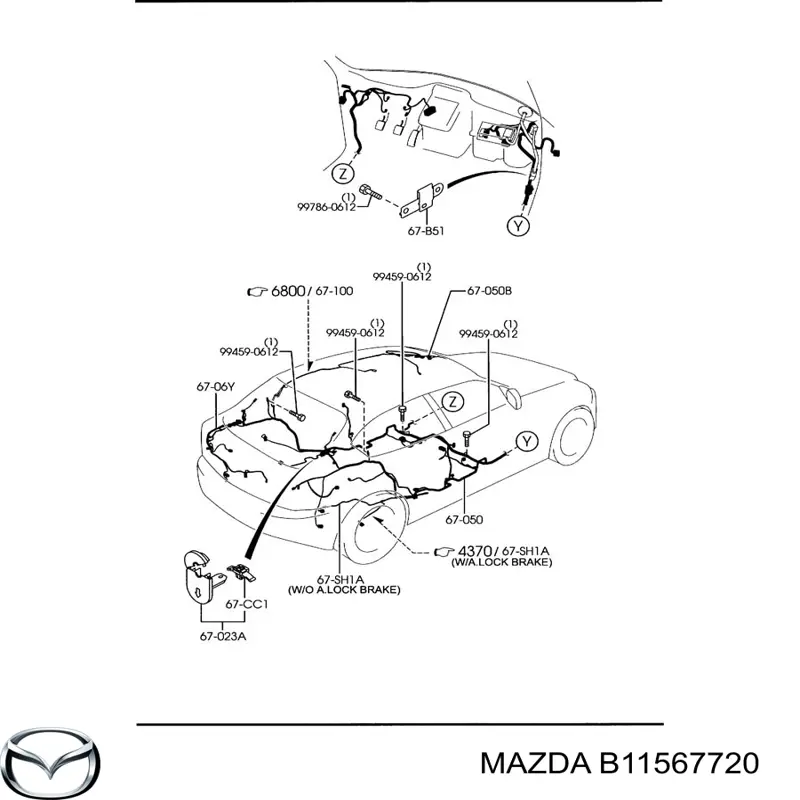 B11567720 Mazda