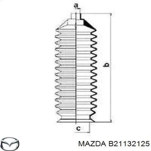 Fuelle, dirección B21132125 Mazda