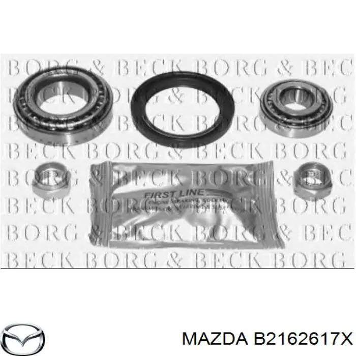 Подшипники задней ступицы Nissan/Infiniti 3812006P00 цена, от 10.14 USD