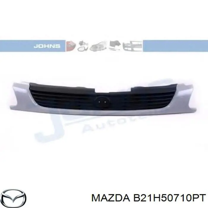 Решетка радиатора на Mazda 323 P V (Мазда 323)