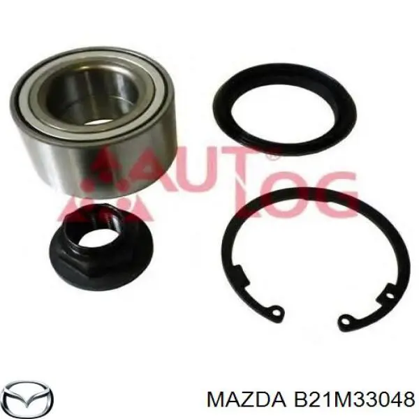 Комплект подшипника ступицы колеса Mazda B21M33048 цена, от 19.35 USD