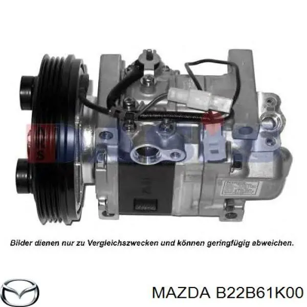 B22B61K00 Mazda compressor de aparelho de ar condicionado