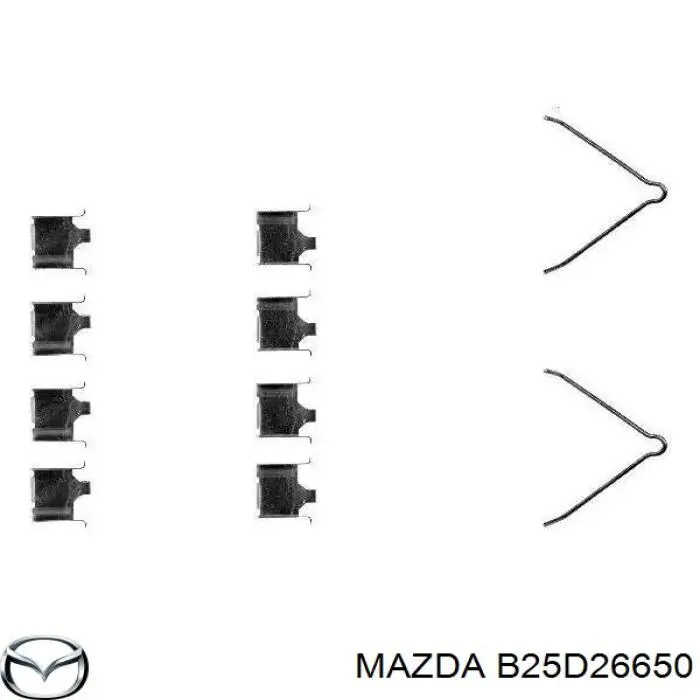  Mazda B25D26650 цена, от 15.52 USD