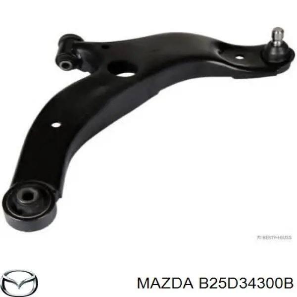 Правый рычаг передней нижней подвески Mazda B25D34300B цена, от 39.02 USD