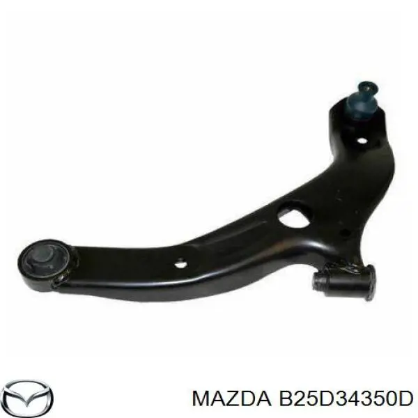 Barra oscilante, suspensión de ruedas delantera, inferior izquierda B25D34350D Mazda