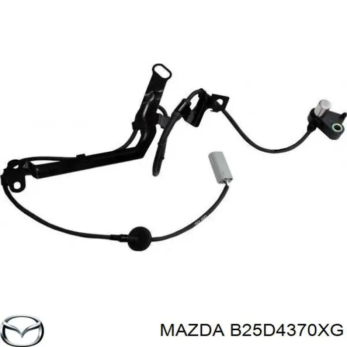 Sensor ABS delantero derecho B25D4370XG Mazda