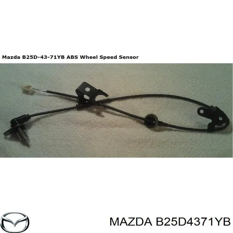 B25D4371YB Mazda датчик абс (abs задний правый)