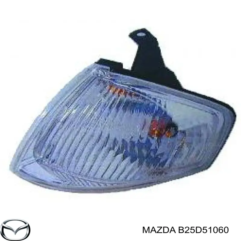 Указатель поворота левый B25D5107X Mazda