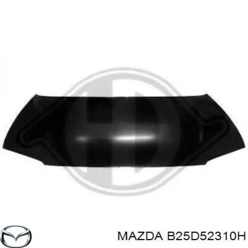 Capó del motor B25D52310H Mazda