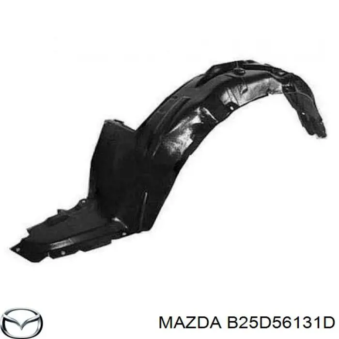 Подкрылок передний правый Мазда Протеже 4 DOOR (Mazda Protege)