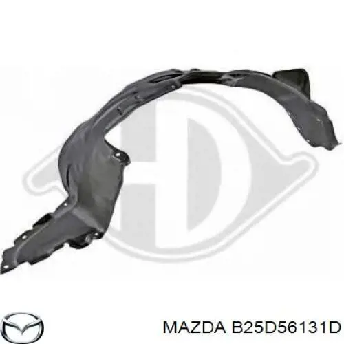 Guarda-barras direito do pára-lama dianteiro Mazda B25D56131D preço, a partir de 65,90 USD