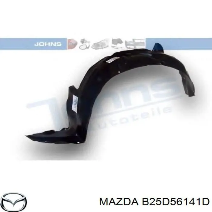 Подкрылок крыла переднего левый Mazda B25D56141D цена, от 23.98 USD