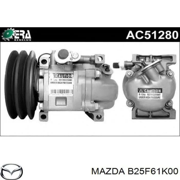 Компрессор кондиционера Mazda 323 S VI (Мазда 323)