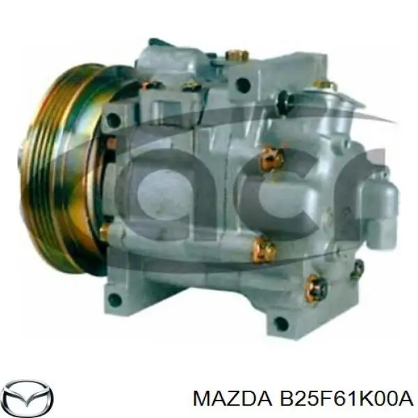 Compresor de aire acondicionado B25F61K00A Mazda