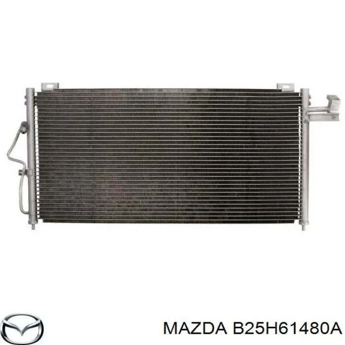 Радиатор кондиционера B25H61480A Mazda