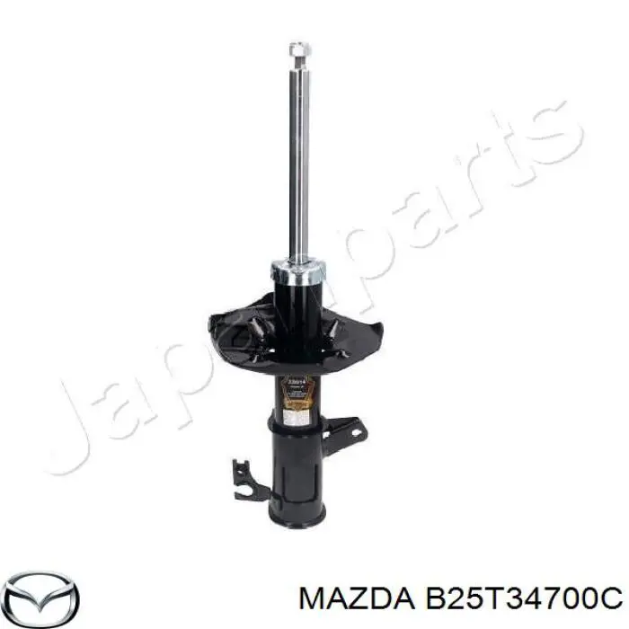 Amortiguador delantero derecho B25T34700C Mazda