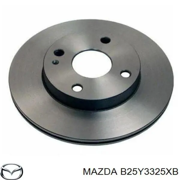 Передние тормозные диски B25Y3325XB Mazda