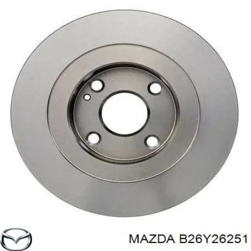 Купить B26Y26251 Mazda Диск тормозной задний