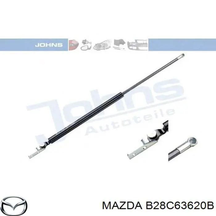 Купить B28C63620B Mazda Амортизатор двери багажника