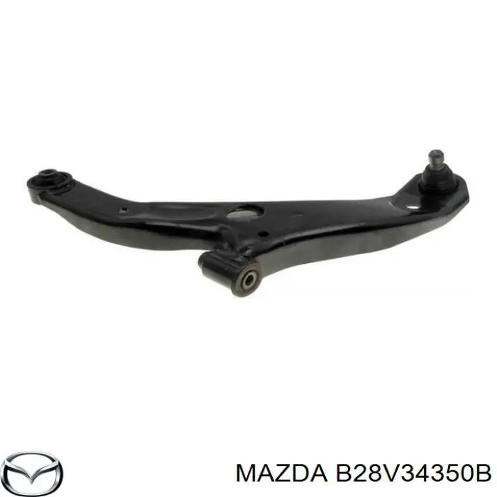 Рычаг передней подвески нижний левый B28V34350B Mazda