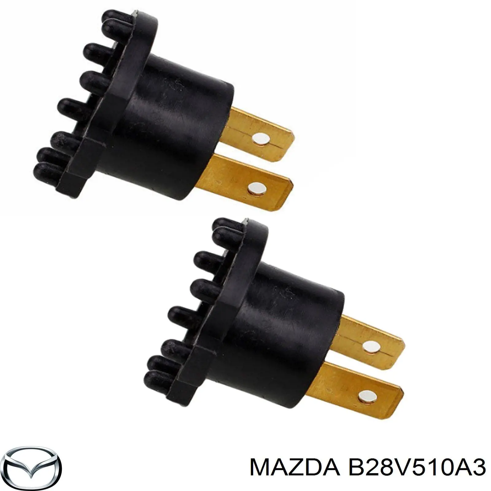 Цоколь (патрон) лампочки фары на Mazda 3 BK14