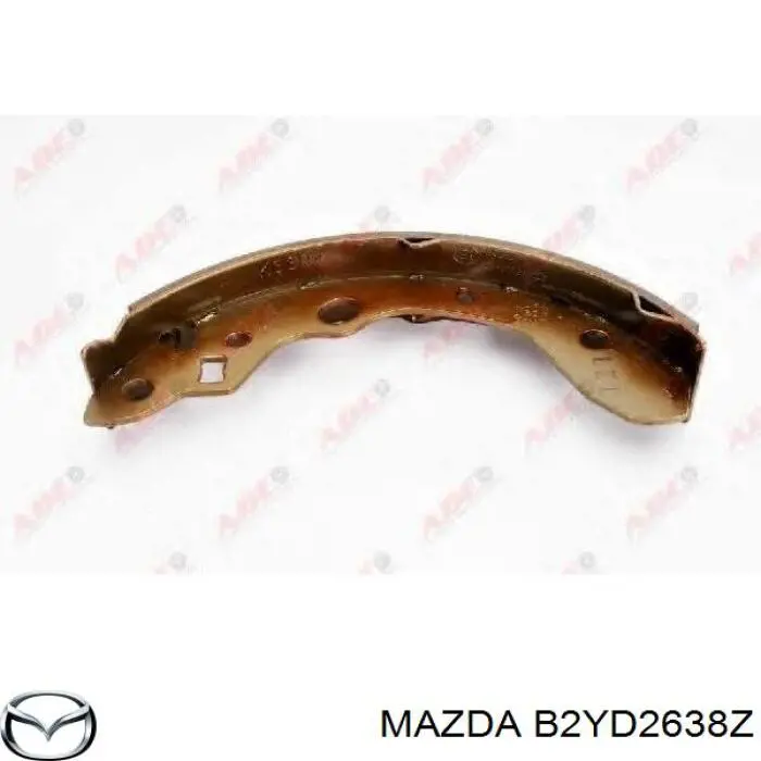Тормоза рабочие задние ножные и тормозные барабаны Mazda B2YD2638Z цена, от 18.53 USD