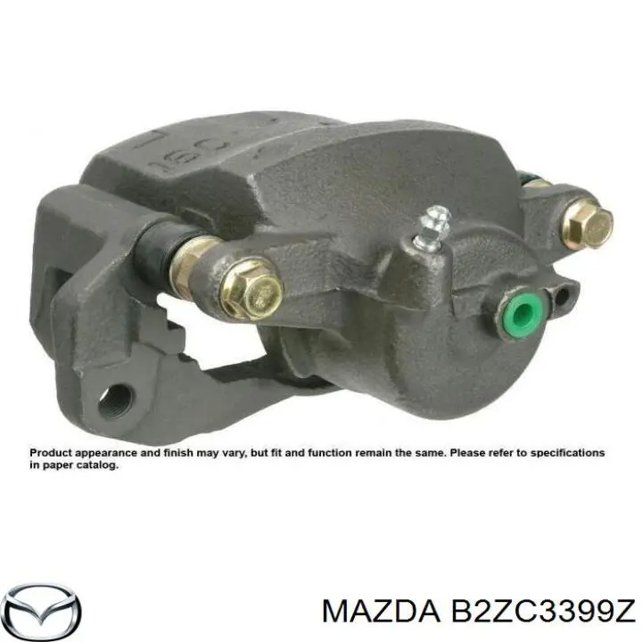 B2ZC3399Z Mazda Суппорт тормозной, передний, левый