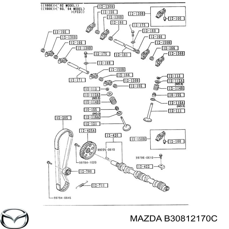  B30812170C Mazda