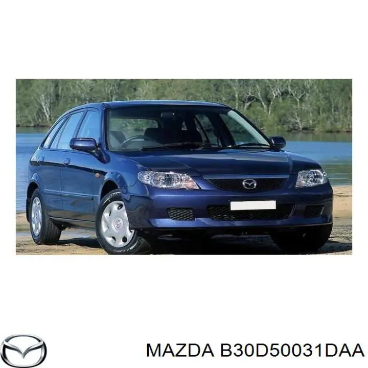 B30D 50 031DAA Mazda передний бампер
