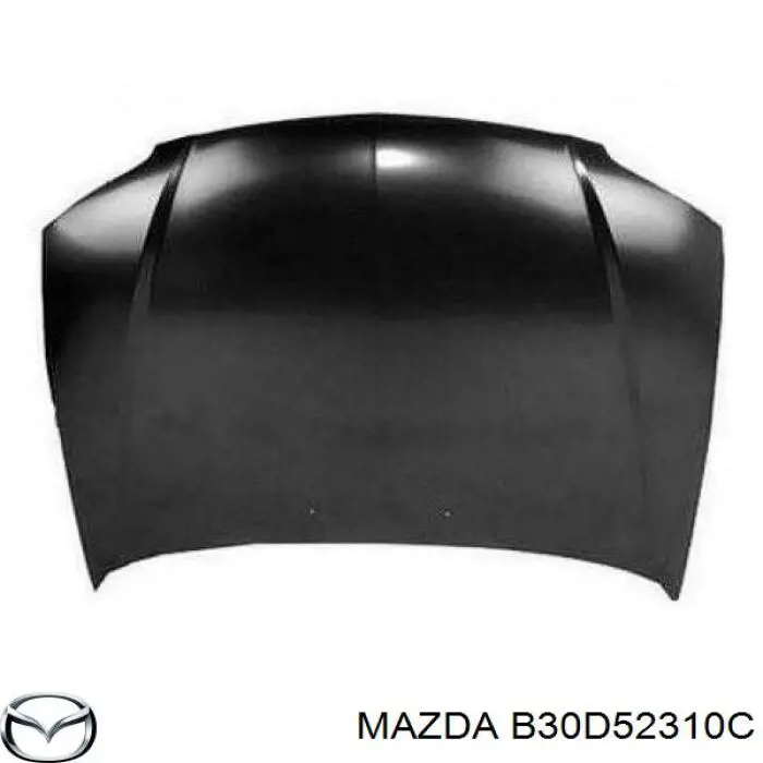  Капот Mazda 323 