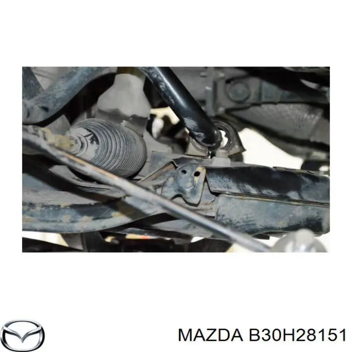 Стабилизатор задней подвески Mazda B30H28151