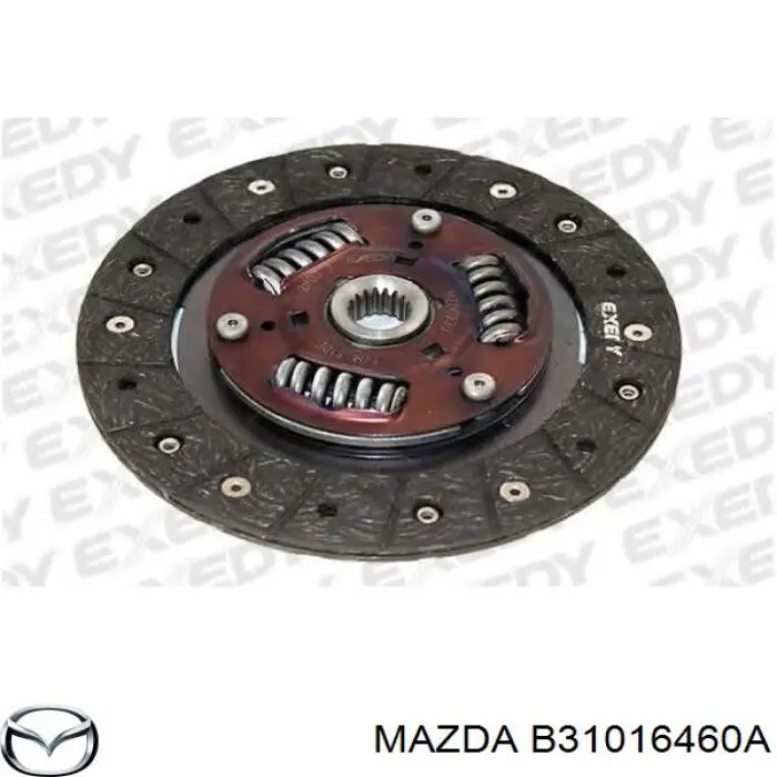 Диск сцепления B31016460A Mazda