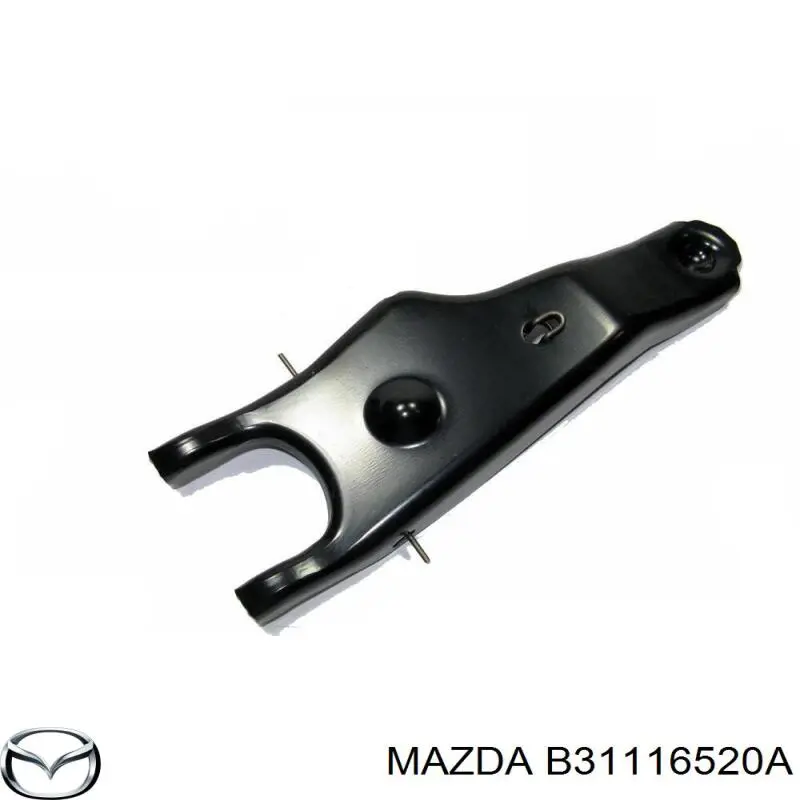 Вилка сцепления на Mazda 2 DE