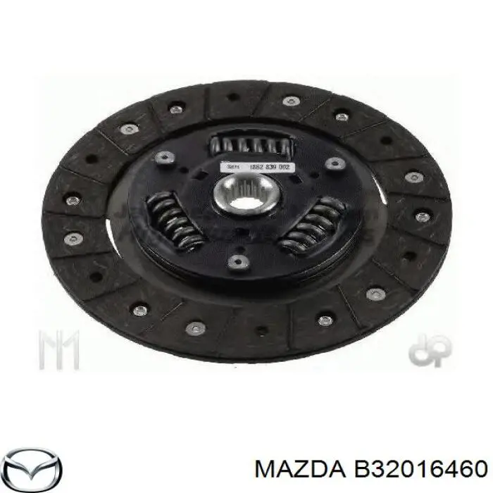 Диск сцепления на Mazda 121 II 