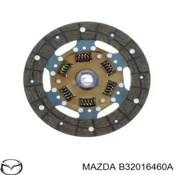 Диск сцепления B32016460A Mazda