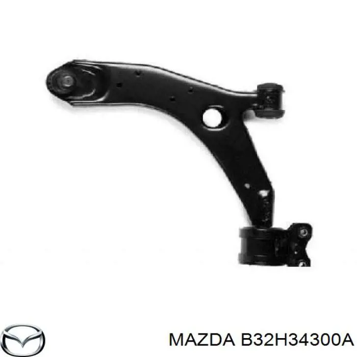 Передний нижний рычаг Mazda B32H34300A