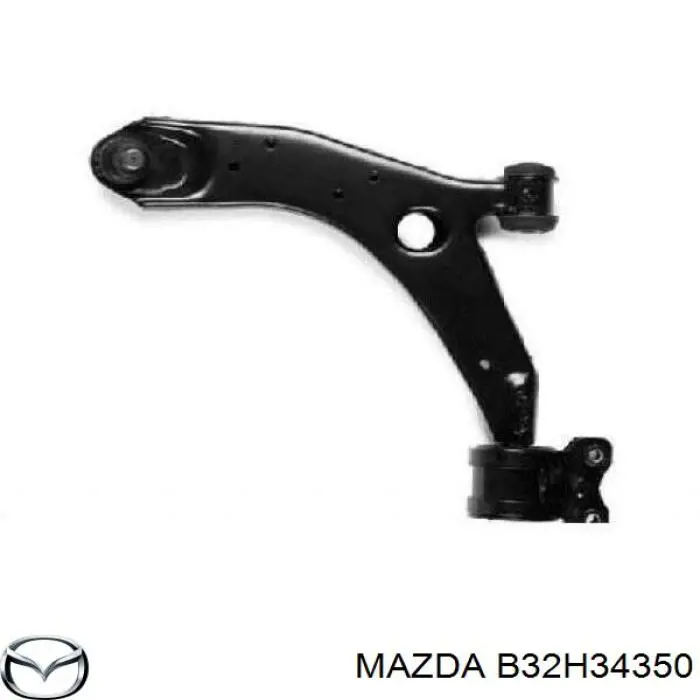 Левый рычаг передней нижней подвески Mazda B32H34350 цена, от 62.24 USD