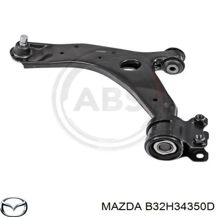 Левый рычаг передней нижней подвески Mazda B32H34350D цена, от 74.37 USD