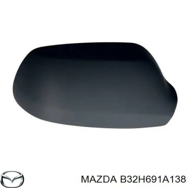 Накладка (крышка) зеркала заднего вида правая на Mazda 3 BK14