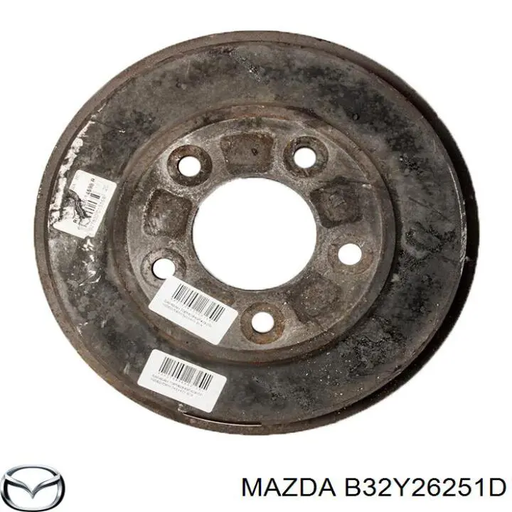  Тормозной барабан Mazda 3 