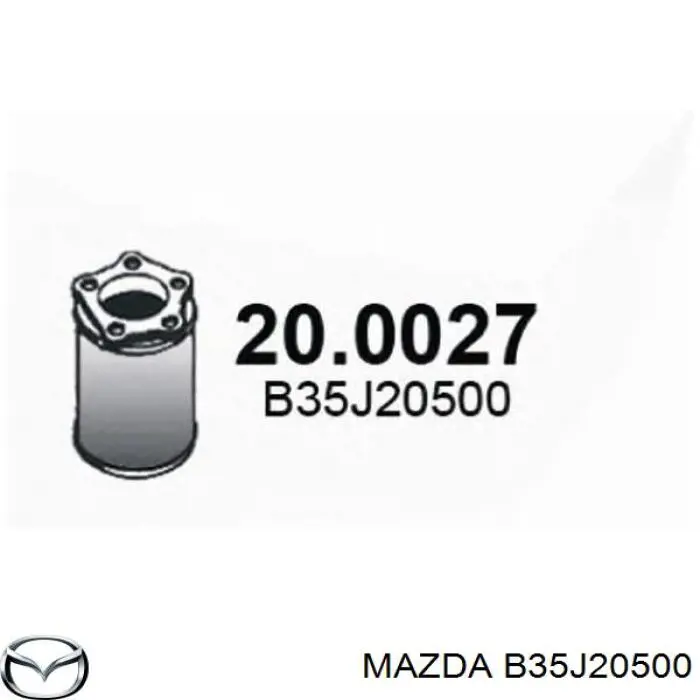  B35J20500 Mazda