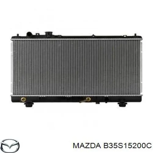 Радиатор B35S15200C Mazda