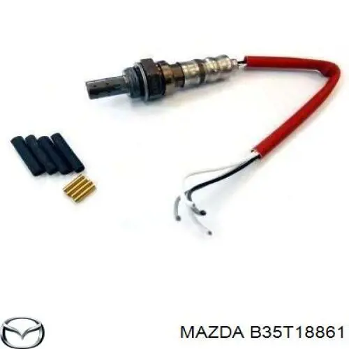 B35T18861 Mazda sonda lambda, sensor de oxigênio