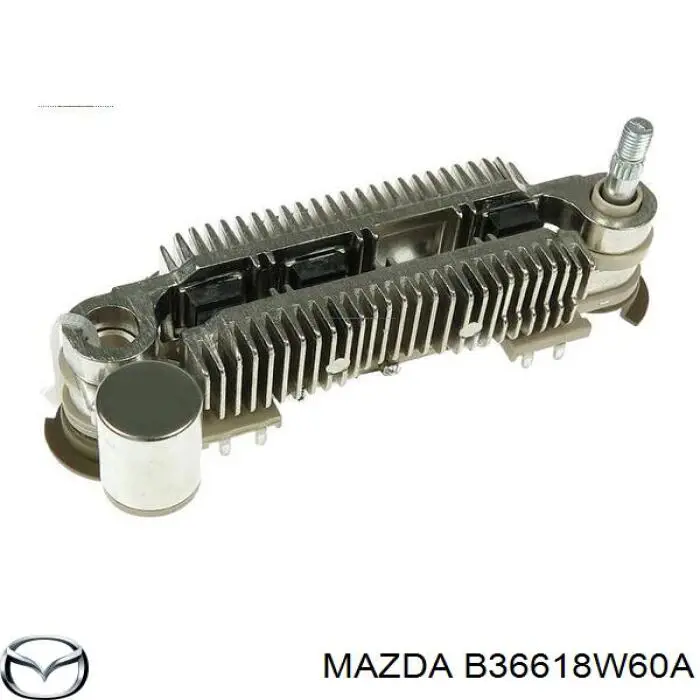 Eixo de diodos do gerador para Mazda 323 (BG)